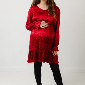 Lyla and Leche Crimson Mini Dress 2