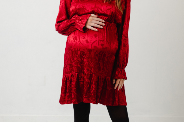 Lyla and Leche Crimson Mini Dress 2