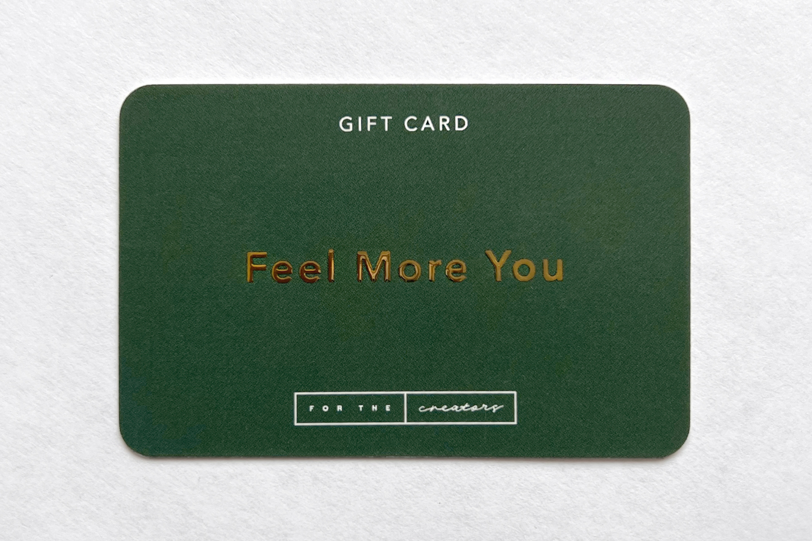 For The Creators Membership Gift Card 1