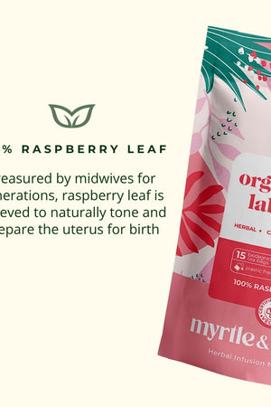 Myrtle and Maude Organic Raspberry Leaf Tea 2