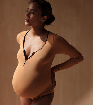 Jorgen House Maternity wear Long Sleeve Bodysuit 3