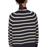 Whistles Stripe Funnel Neck Jumper 4