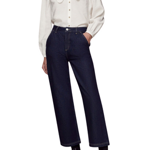 Whistles Oversized Collar Detail Top 1
