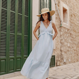 Bump & Milk Sienna Dress - Blue 5