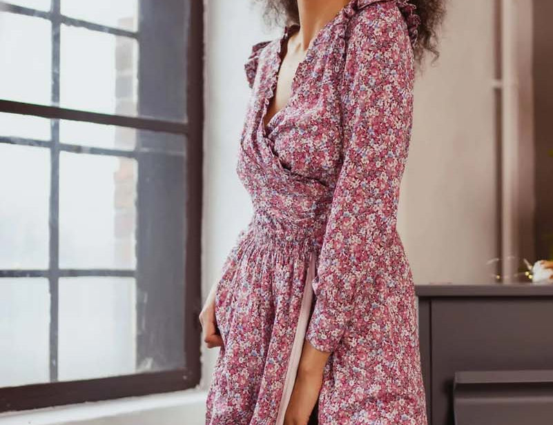 Bump & Milk Isla Wrap Breastfeeding Dress 1