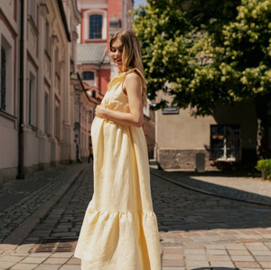 Bump & Milk Sienna Dress - Yellow 2