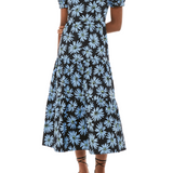 Whistles Daisy Print Poplin Dress 1