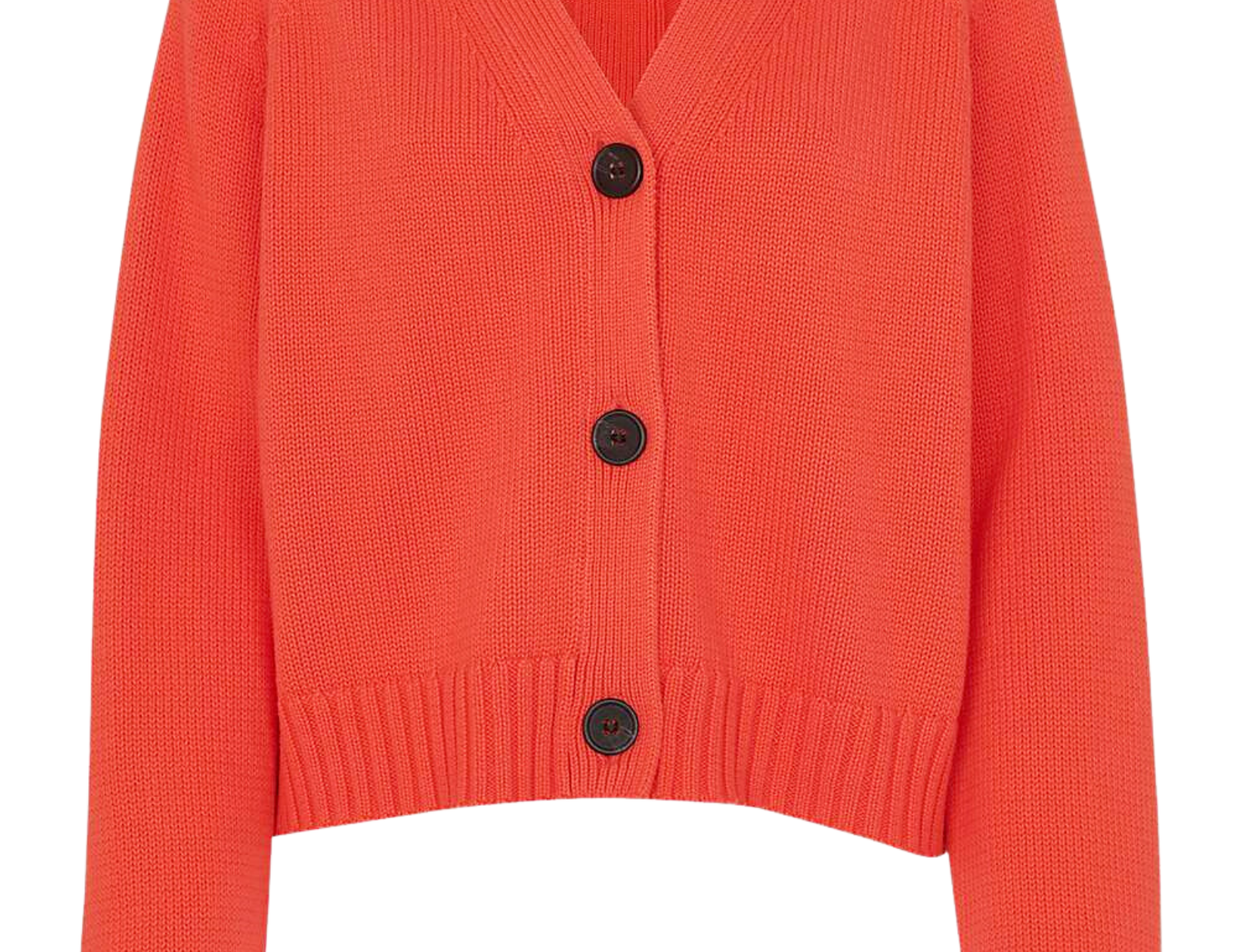 Whistles Karine Rib Detail Cardigan 2