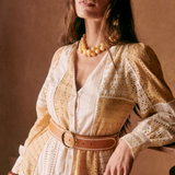 Sezane Matissa Dress Beige 3