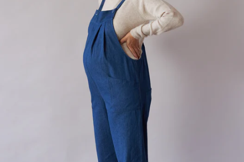Clary & Peg Mae Dungarees - Denim 1