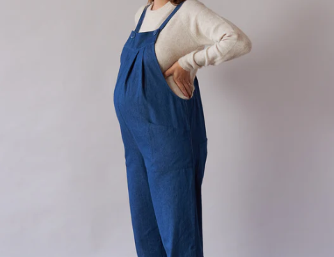 Clary & Peg Mae Dungarees - Denim 1