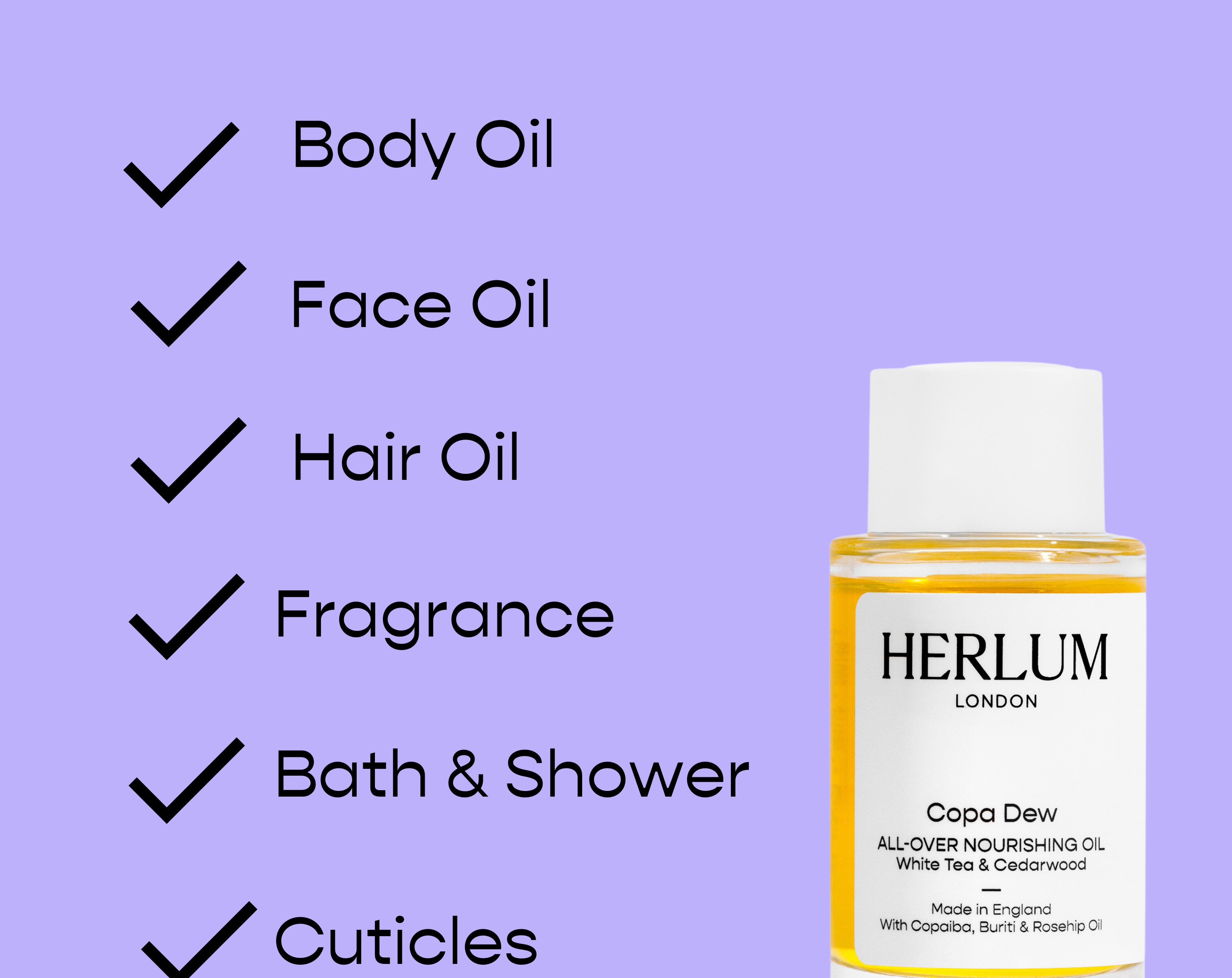 Herlum Copa Dew All-Over Nourishing Oil | 15ml 3