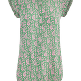 Whistles Cut Out Leaf Frill Blouse 2