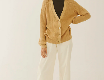 Jillian Boustred Harry Cardigan - Camel 2