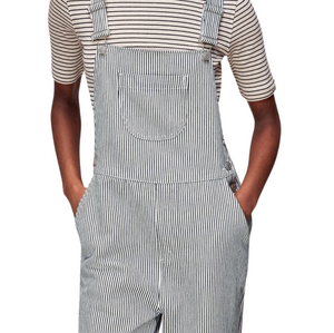 Whistles Imperfect Leni Stripe Dungaree – Colour Bleed (M) 4