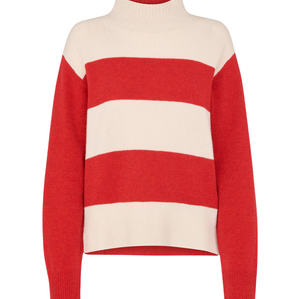 Whistles Colour Block Wool Jumper 2