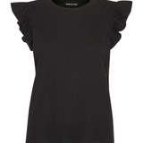 Whistles Frill Cap Sleeve T-Shirt 2