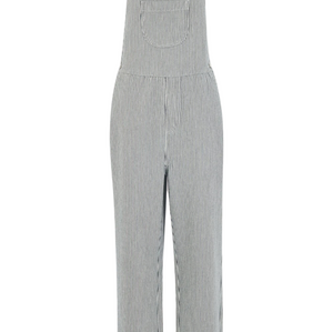 Whistles Imperfect Leni Stripe Dungaree – Colour Bleed (M) 3
