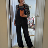 Clary & Peg Alice Palazzo - Navy Chambray 2