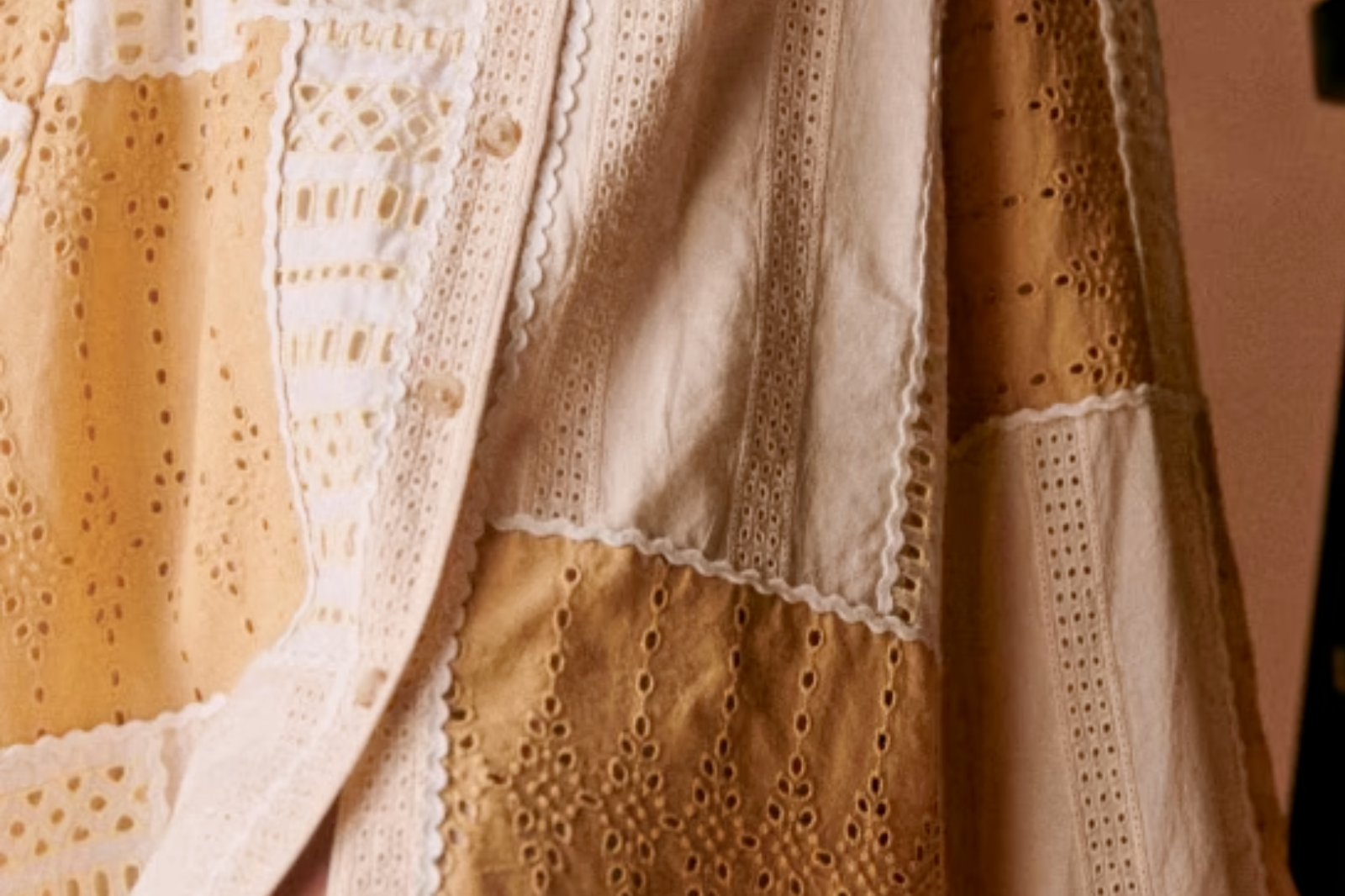 Sezane Matissa Dress Beige 2