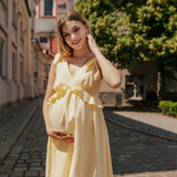 Bump & Milk Sienna Dress - Yellow 1