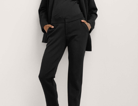 Hatch The HATCH Maternity Suit Pant - Black 1