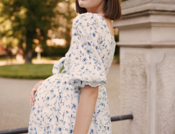 Bump & Milk Positano Maternity and Breastfeeding Dress 2