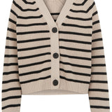 Whistles Stripe Cotton Cardigan 3