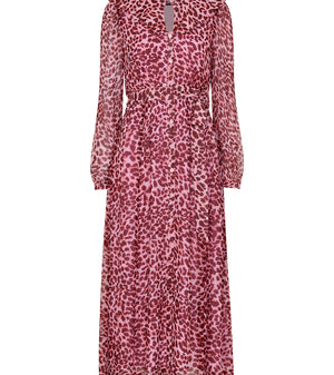Whistles Abstract Cheetah Midi Dress 3