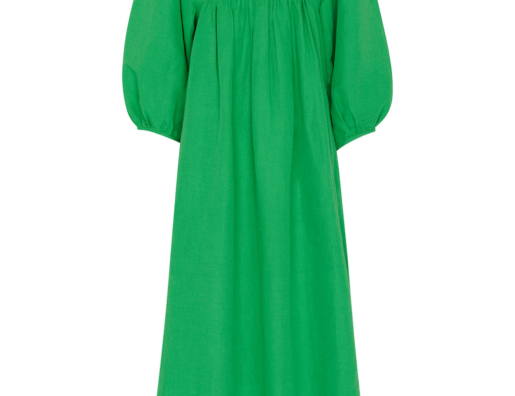 Whistles Gloria Linen Blend Dress 2