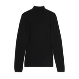 Albaray Silk Blend Turtle Neck Black 4