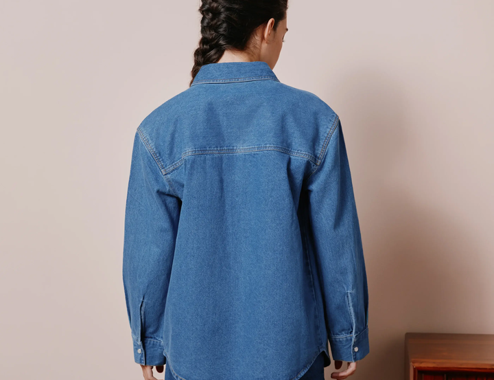 Albaray Denim Oversize Shirt 2