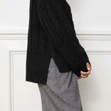 Albaray Black Cable Knit Jumper 3