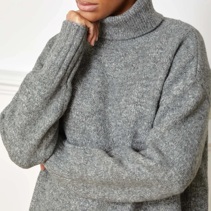 Albaray Funnel Neck Short Jumper Dress 2