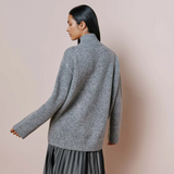 Albaray Grey Funnel Neck Jumper 2