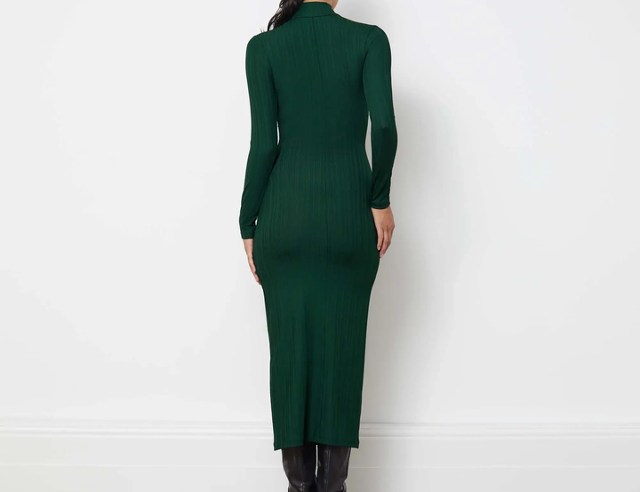 Albaray Funnel Neck Cross Over Dress 2