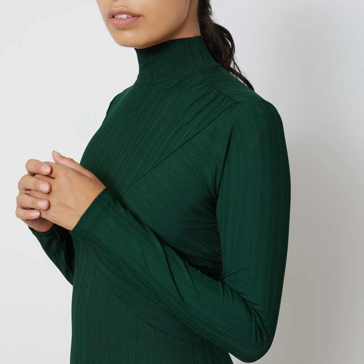 Albaray Funnel Neck Cross Over Dress 3