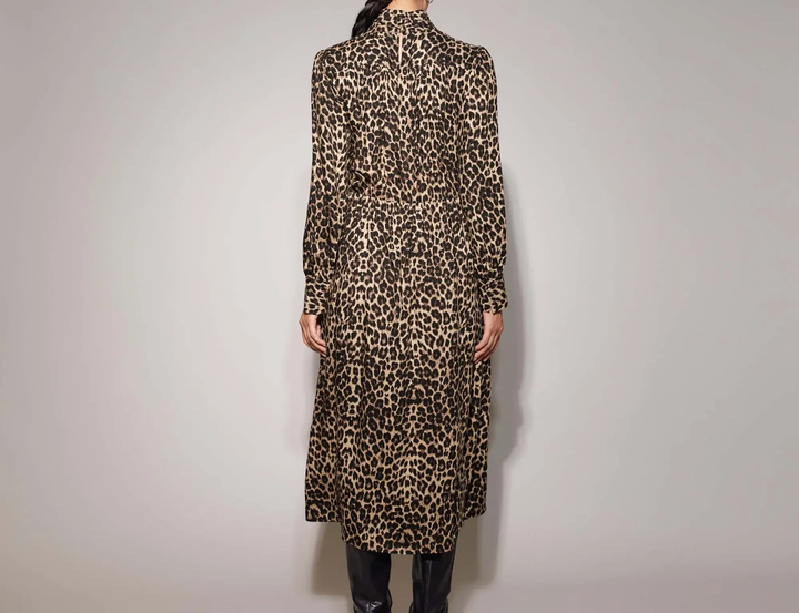 Albaray Animal Funnel Neck Dress 2