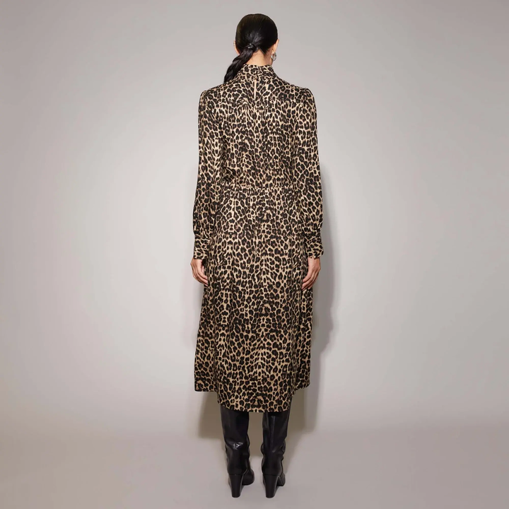 Albaray Animal Funnel Neck Dress 2