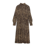 Albaray Animal Funnel Neck Dress 4