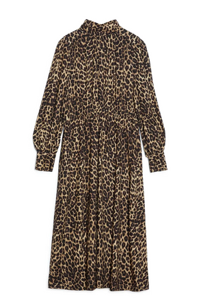 Albaray Animal Funnel Neck Dress 4