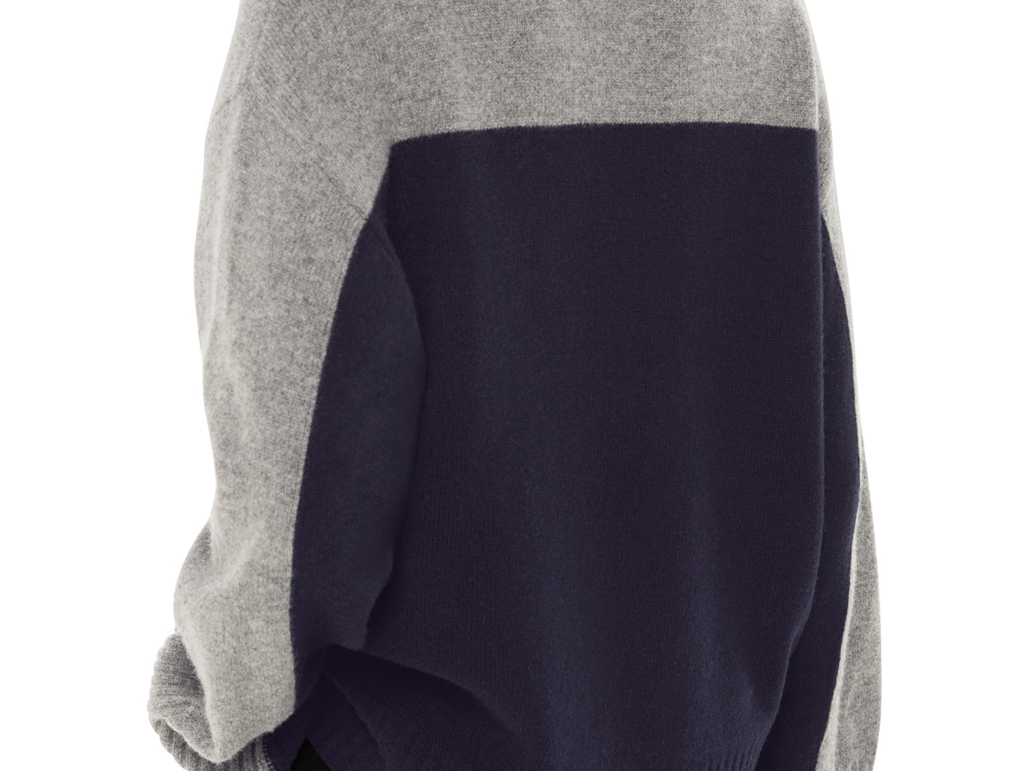 Whistles Wool Colour Block Funnel Neck 5