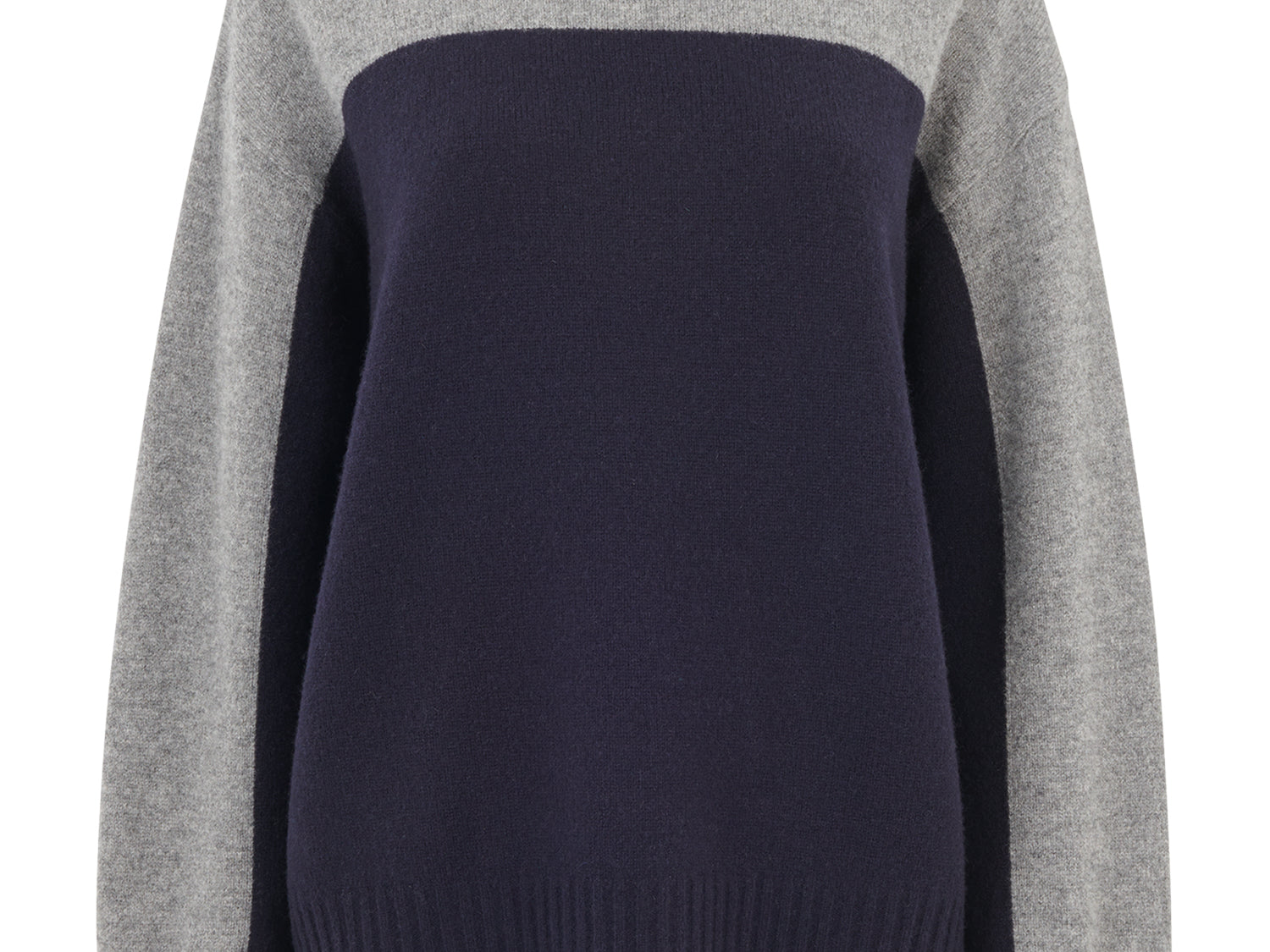 Whistles Wool Colour Block Funnel Neck 3