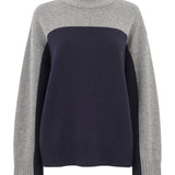 Whistles Wool Colour Block Funnel Neck 3