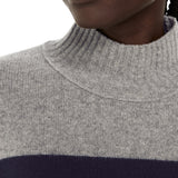 Whistles Wool Colour Block Funnel Neck 4