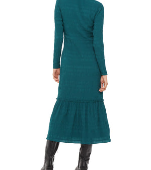 Whistles Imperfect Mila Textured Dress – Faded (M) 2