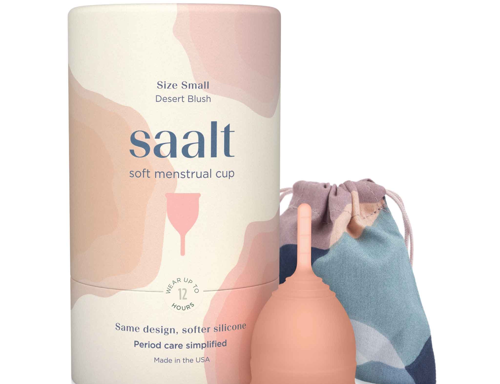 Saalt Saalt Soft Menstrual Cup: Desert Blush / Small 1