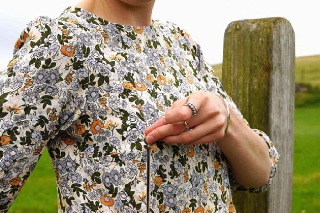Lyla and Leche Meadow Floral Dress 2