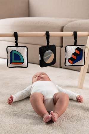 Etta Loves ETTA LOVES X WALALA STUDIO SENSORY HANGING SQUARES - For Babies' First Year 1