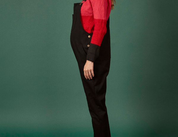 Clary & Peg Imperfect Doris Dungarees – Hole (M) 2
